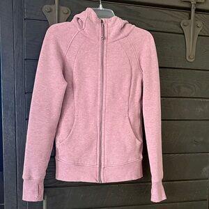 Excellent condition, LuluLemon lavender hoodie size 6